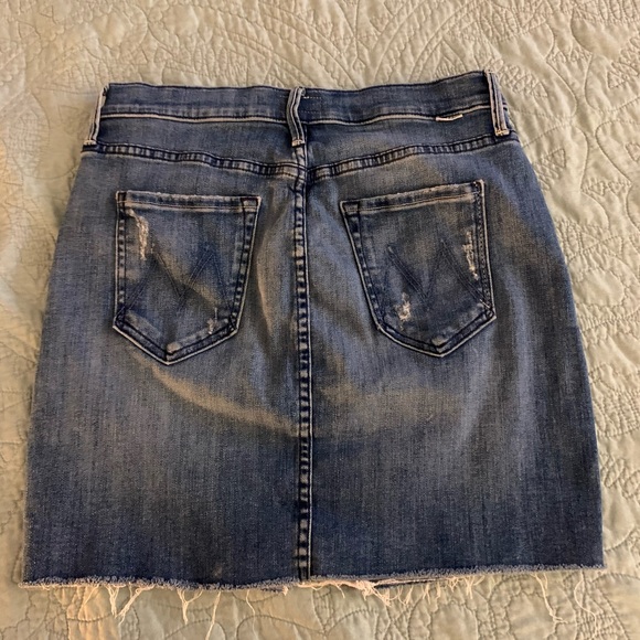Mothers the sacred slit denim skirt - Picture 3 of 6